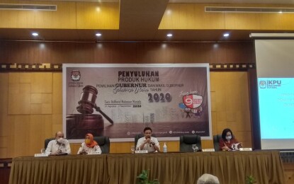 Ardiles Mewoh Buka Penyuluhan Produk Hukum Pemilihan Gubernur dan Wakil Gubernur 2020