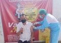 Vaksinasi Tahap Satu Di Desa Molompar Kecamatan Belang Sukses
