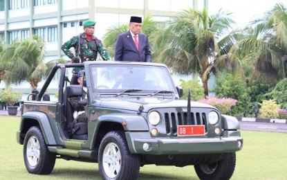 Pembina Upacara di HUT ke-77 TNI, Begini Kata Gubernur Olly