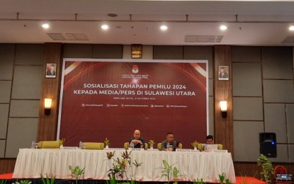 KPU Sulut Berharap 2024 Peran Jurnalis Hadirkan Kualitas Partisipasi