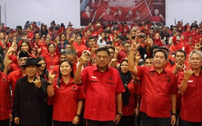Sumendap Targetkan Kemenangan PDI Perjuangan Di Kabupaten Minahasa Tenggara