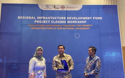 OD-SK Terima Penghargaan Kinerja Pemda Terbaik Pembangunan Program RIDF