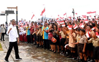 Presiden Jokowi Berkunjung ke Pulau Bunaken
