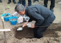 Bupati FDW Hadiri Seremoni Peletakan Batu Pertama Hunian Tetap Abrasi Pantai Amurang