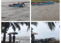 Cuaca Ektrim, Pemerintah Desa Molompar Timur Himbau Kepada Para Nelayan Untuk Berhati-hati