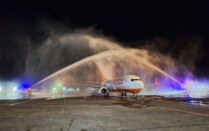 Jeju Air Korea Mendarat di Bandara Sam Ratulangi Manado