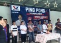 Berhadiah Total 10 Juta, Jaclyn Koloay,SH Resmi Buka Pim Pong Tournament