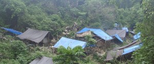 Lokasi tambang rakyat menjadi salah satu penyumbang pencemaran lingkungan, termasuk buangan limbah ke sungai terdekat.