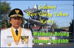 Wali Kota Bitung Hanny SOndakh rayakan HUT ke-61 dalam kesederhanaan