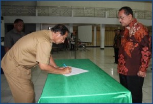 Wali Kota Bitung Hanny Sondakh meresmikan TPID Kota Bitung