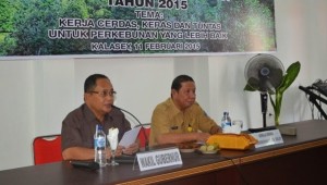 Raker Dinas Perkebunan Sulut gelar Raker