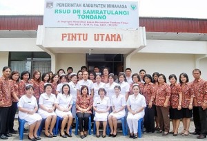 RSUD Sam Ratulangi Tondano ketambahan gedung Kantor dan poliklinik.