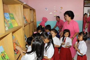 Taman Baca Anak di Polres Minsel