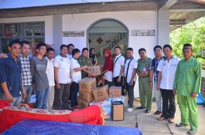 JIPS saat berbagi kasih di aksi kemanusiaan di Bulan Ramadhan di salah satu panti asuhan di Kota Manado.