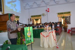 Lomban Hadiri HUT ke-77 Jemaat GMIM Lembah Yarden Mawali.